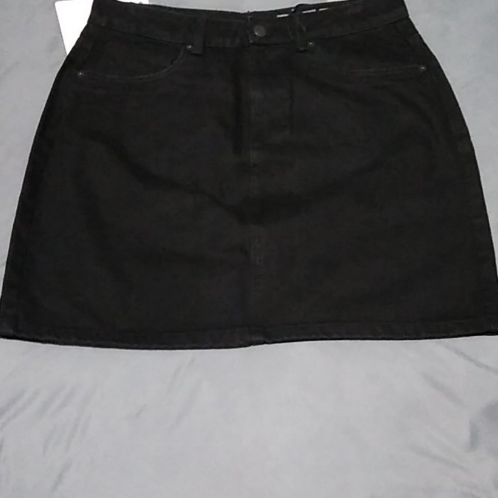 Vero Moda denim black skirt size L